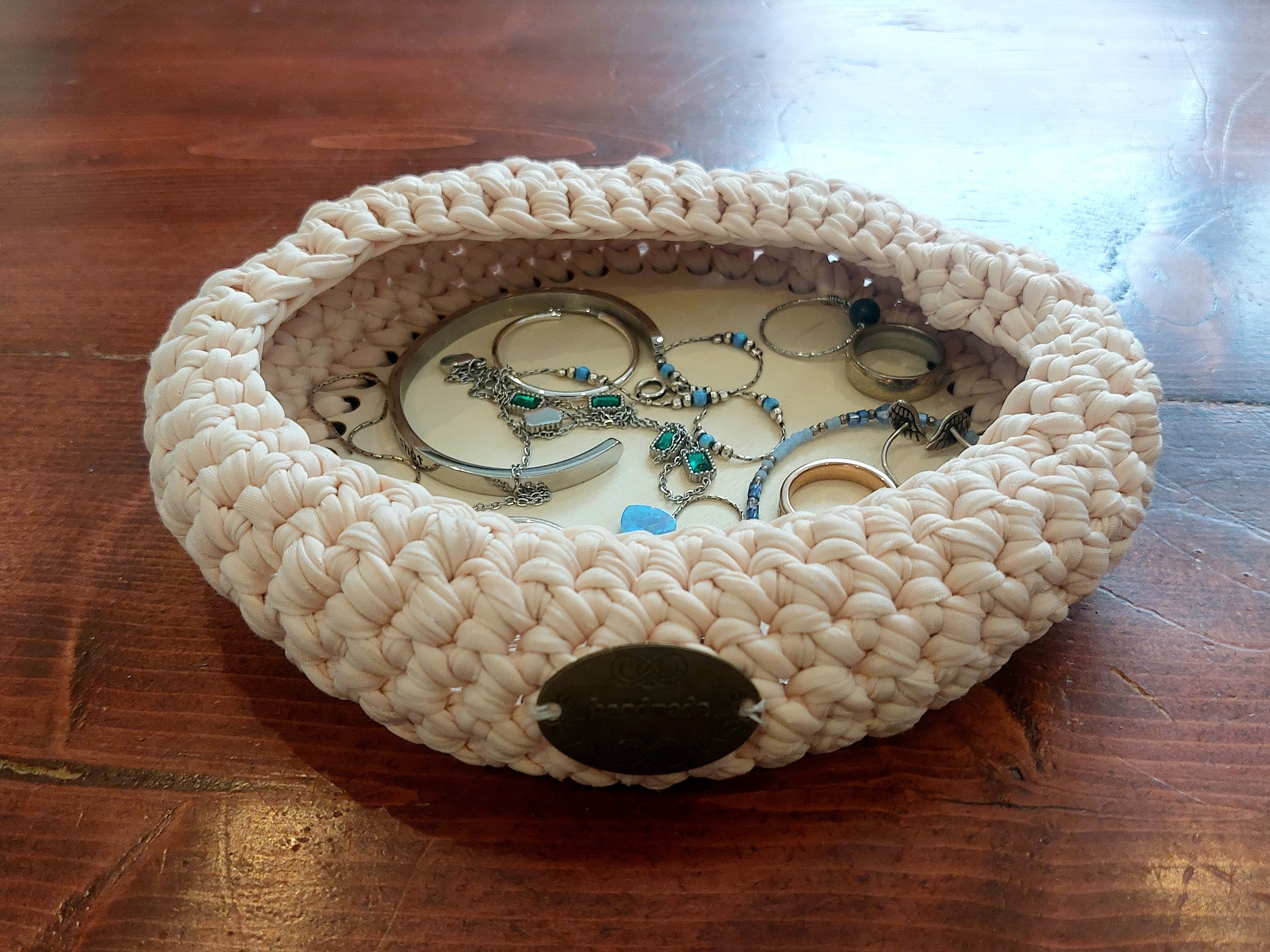 Crochet Jewellery Tray