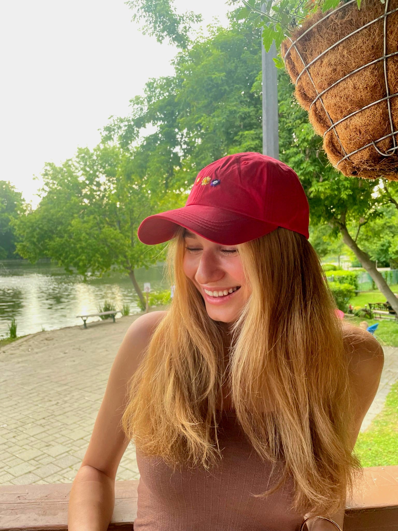 Flower Ball Cap