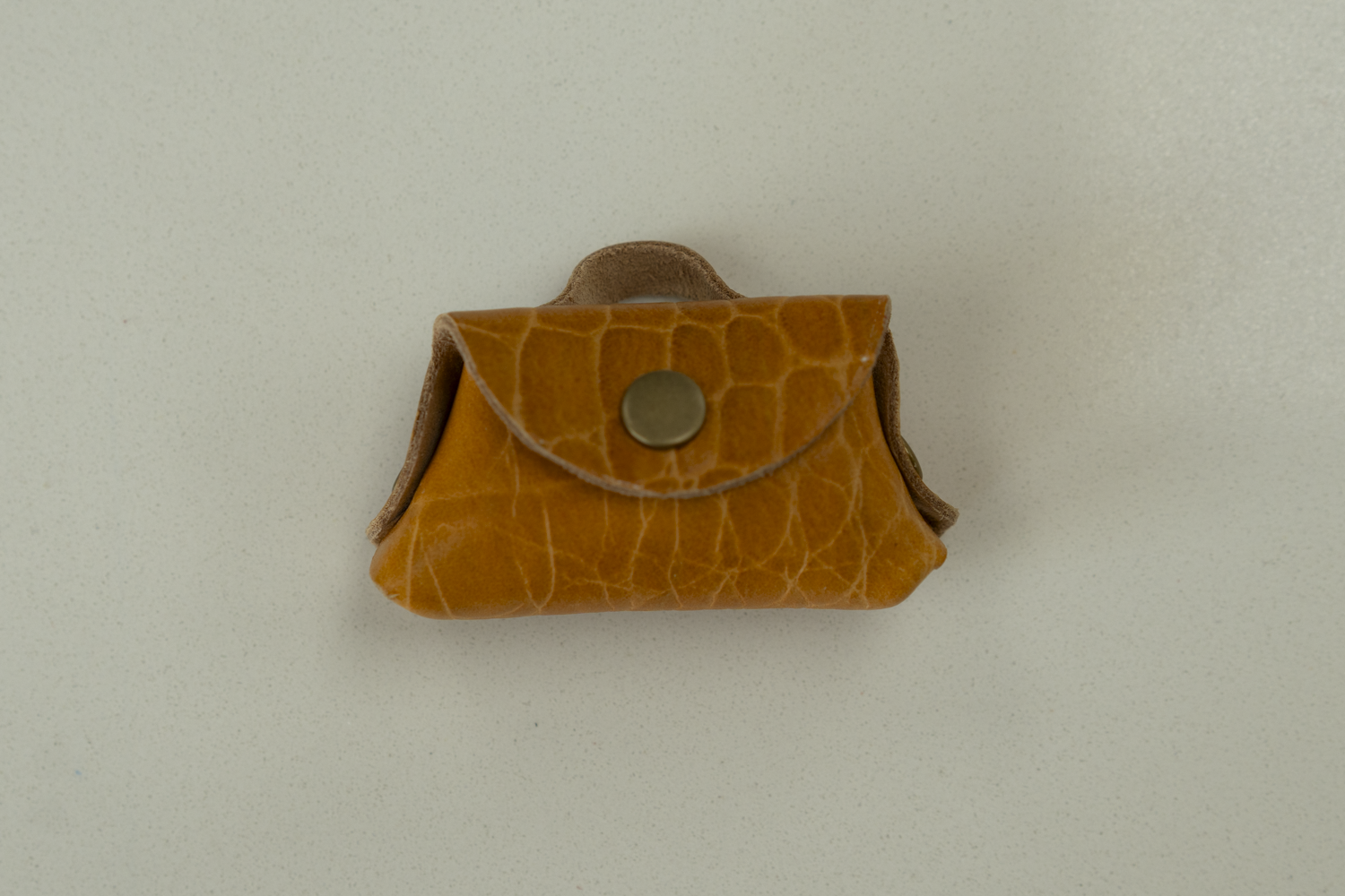 Small leather change purse sale