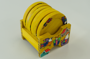 Handcrafted Salvadorian Wooden Coasters (Set of 6)