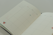 Undated Floral Diary