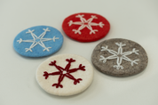 Soft Handmade Felt Coasters (Set of 4)