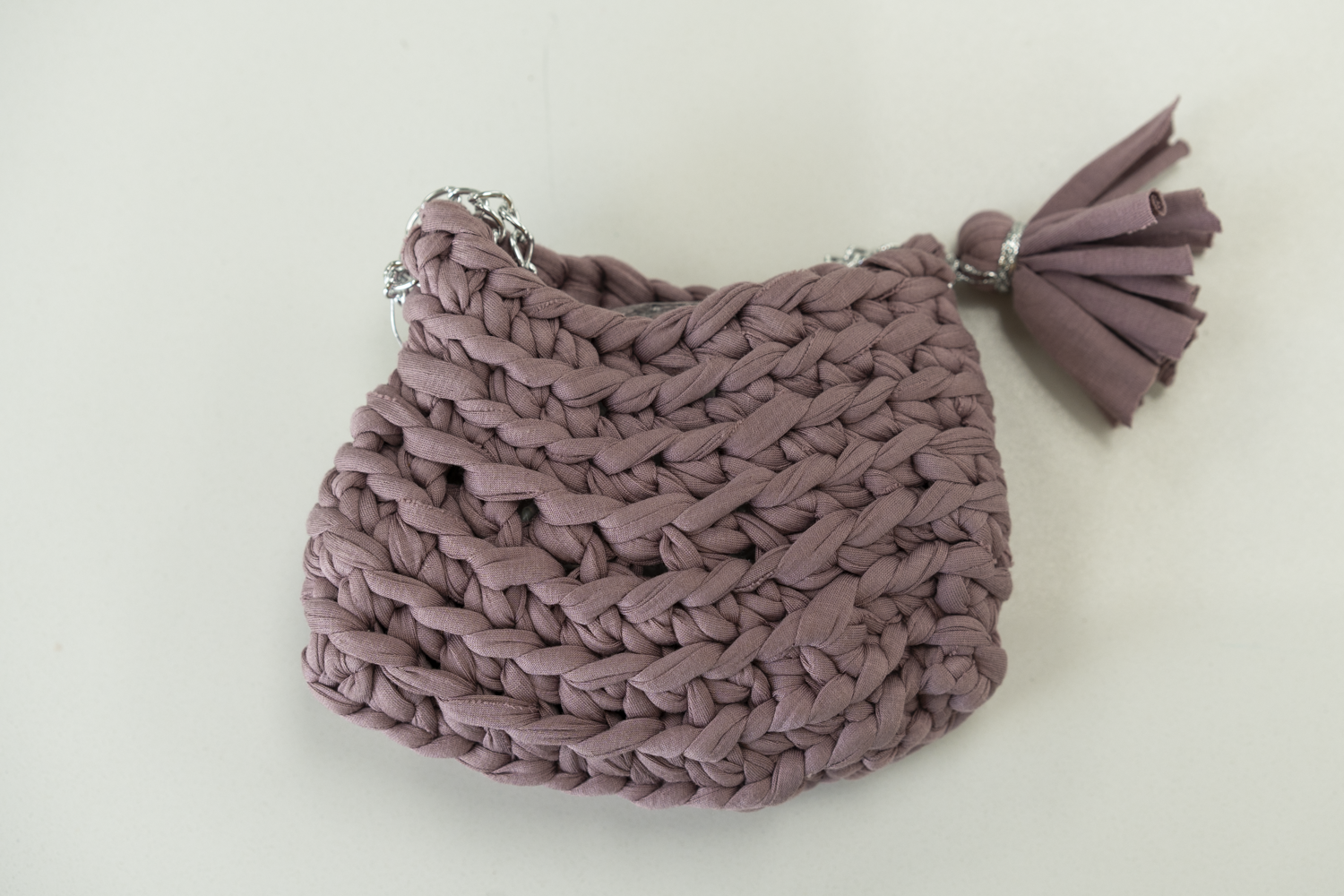 Crochet Cross-Body Bag