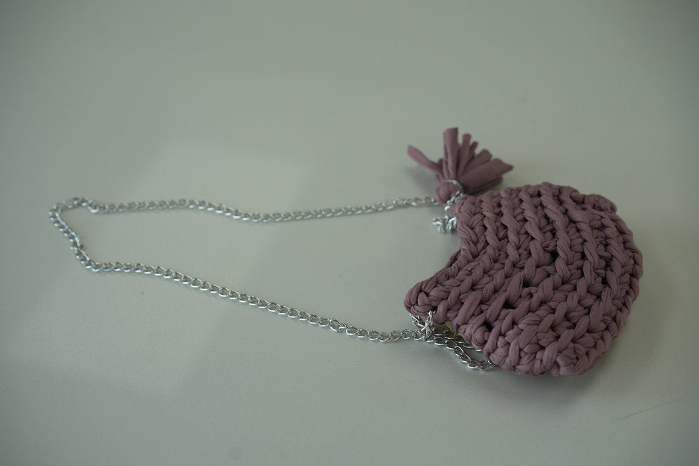 Crochet Cross-Body Bag