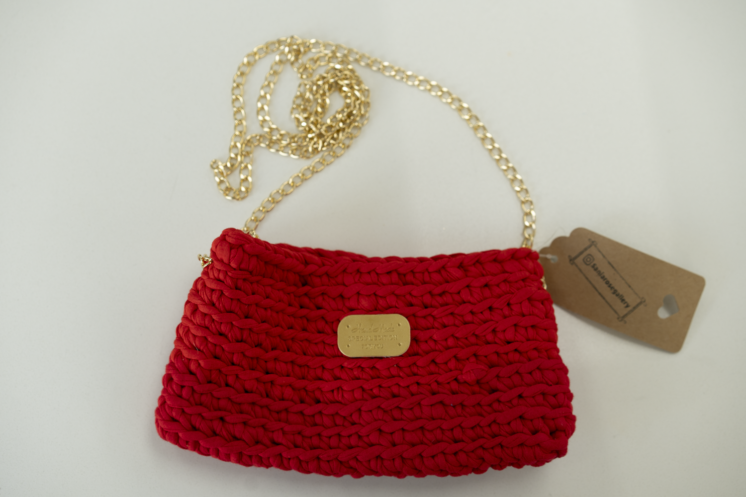 Crochet Cross-Body Bag
