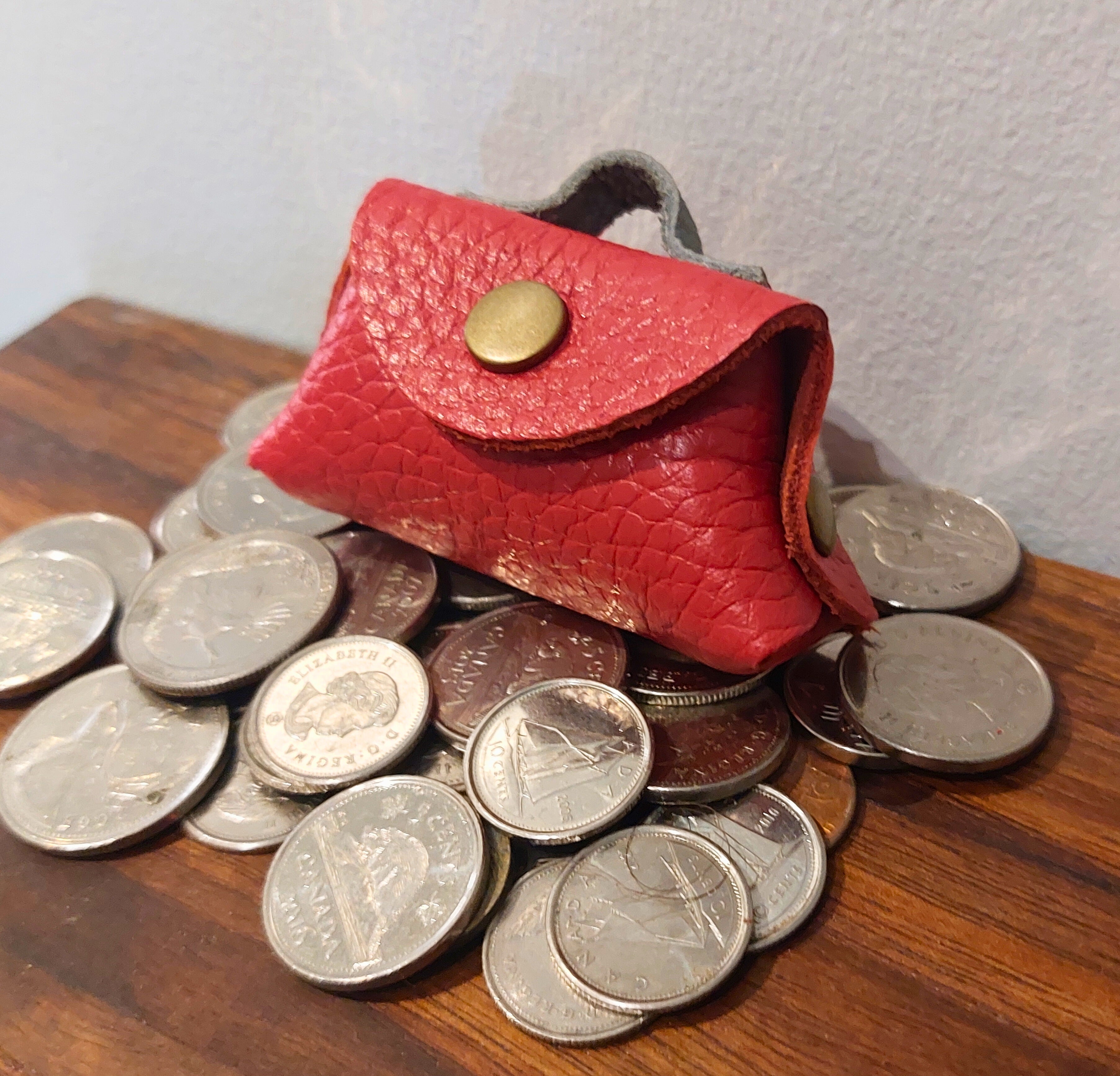 Handmade Leather Coin Purse