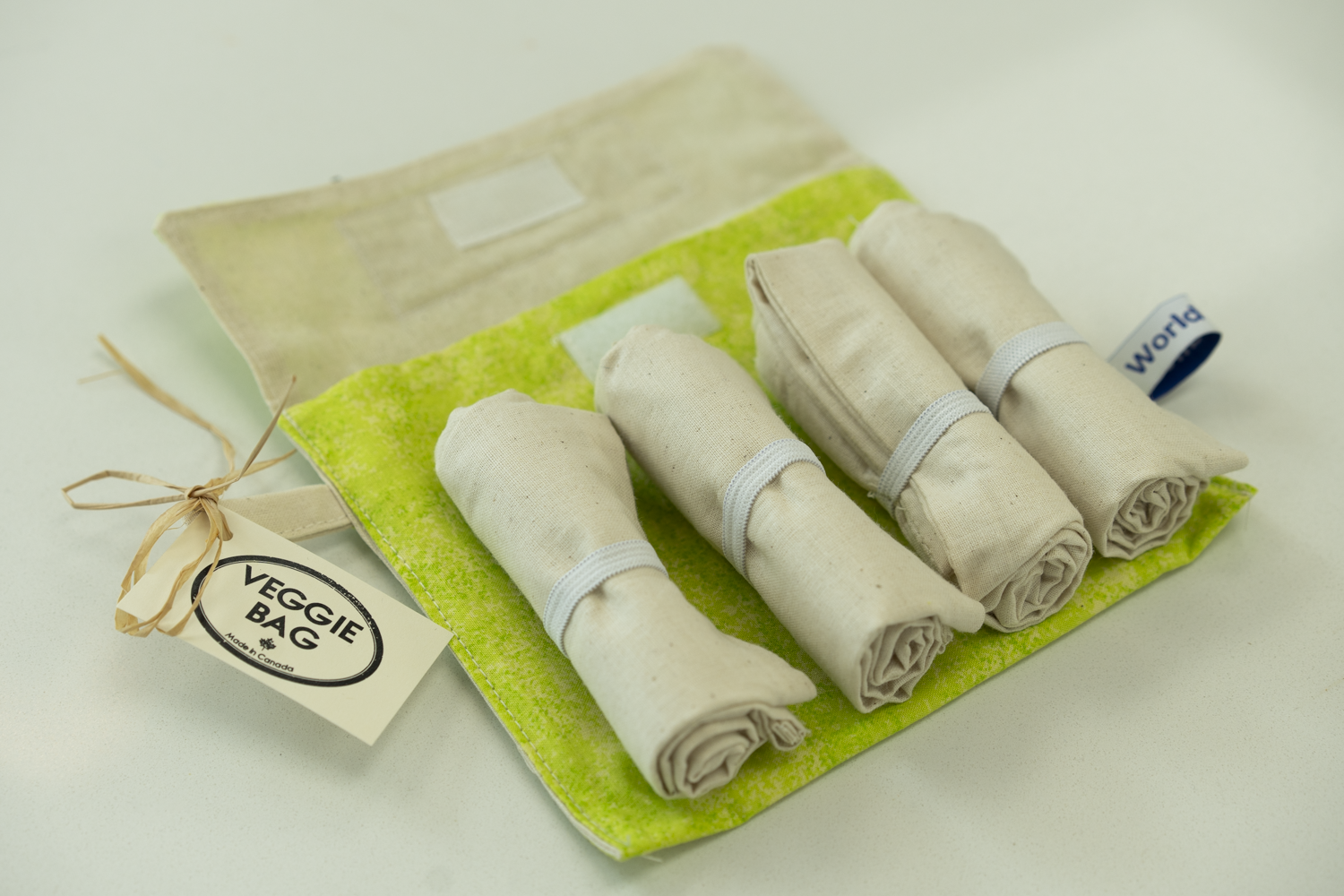 Handcrafted Reusable Produce Bags (Set of 4)